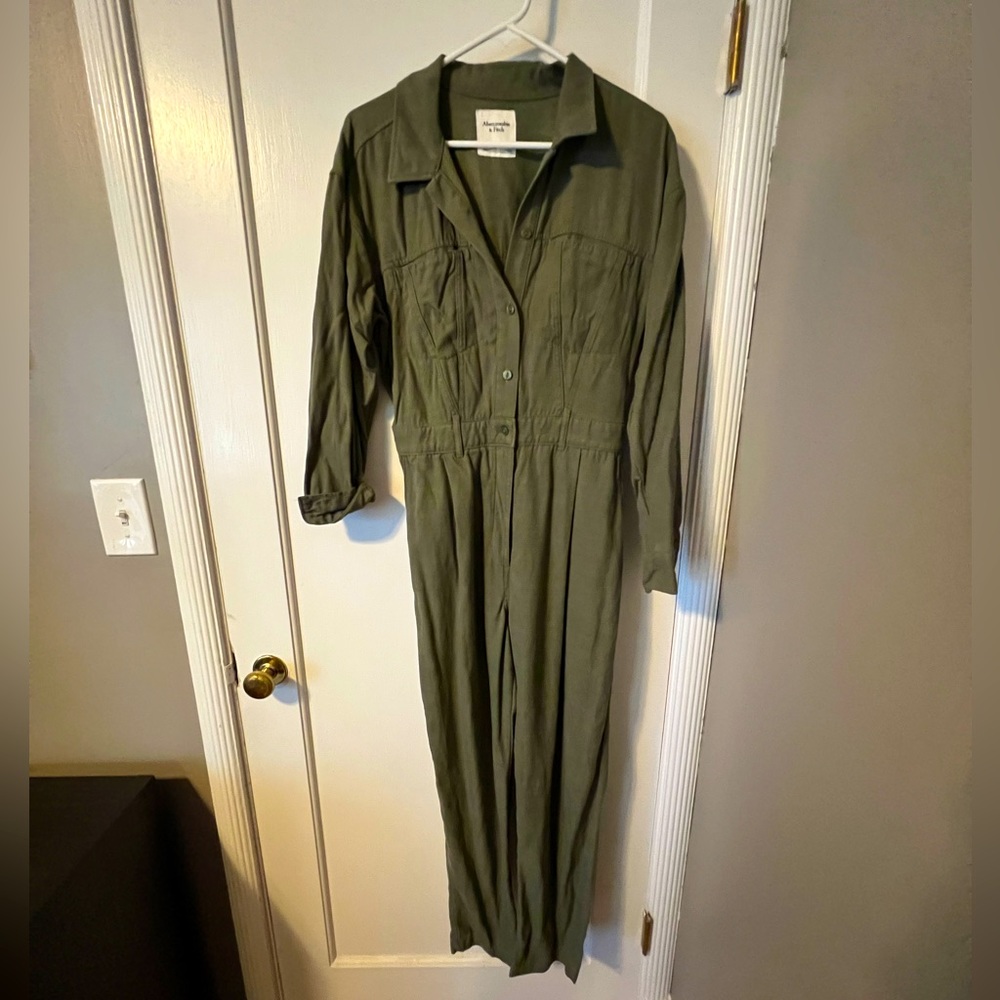 Onesie, Green Jumper, Jumpsuit